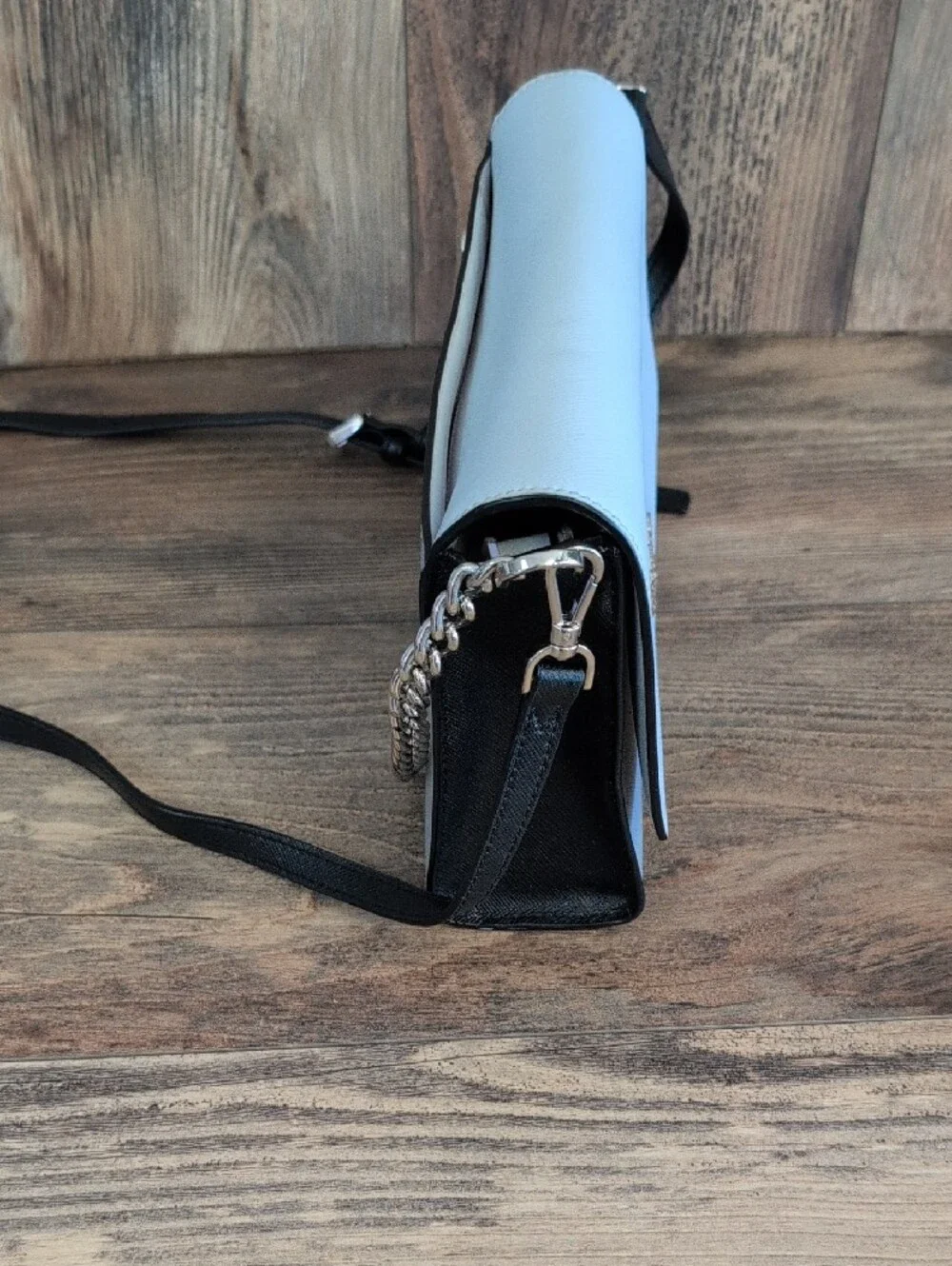 kate spade Carson Colorblock Convertible Nimbus Grey Crossbody Bag    M419